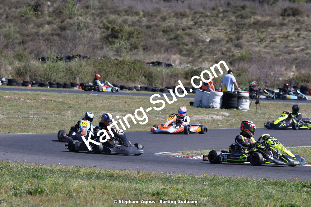 08 & 09/04/2023 : 3ème manche du Championnat du Sud à Fun Kart Brissac (photos Stéphane Agnus) 2023 — karting