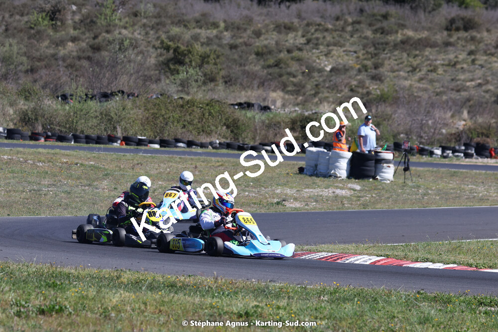 08 & 09/04/2023 : 3ème manche du Championnat du Sud à Fun Kart Brissac (photos Stéphane Agnus) 2023 — karting