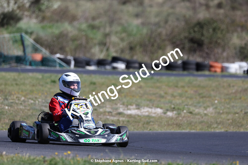 08 & 09/04/2023 : 3ème manche du Championnat du Sud à Fun Kart Brissac (photos Stéphane Agnus) 2023 — karting