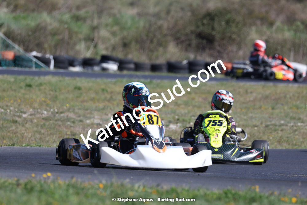 08 & 09/04/2023 : 3ème manche du Championnat du Sud à Fun Kart Brissac (photos Stéphane Agnus) 2023 — karting