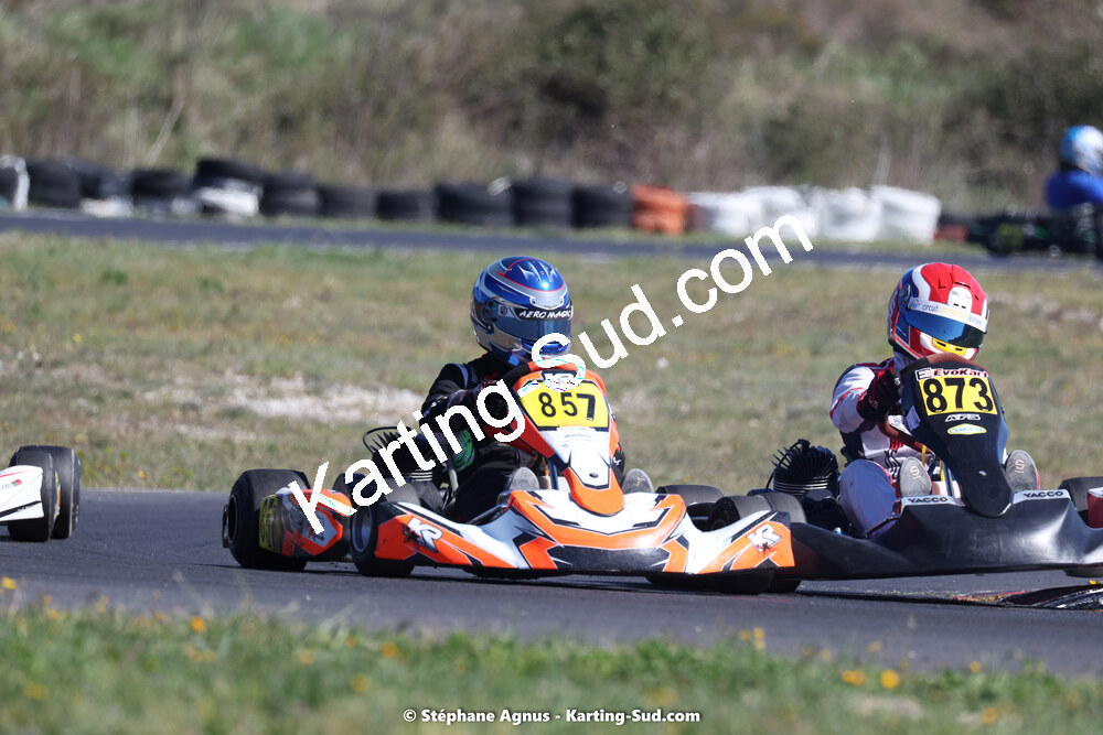 08 & 09/04/2023 : 3ème manche du Championnat du Sud à Fun Kart Brissac (photos Stéphane Agnus) 2023 — karting