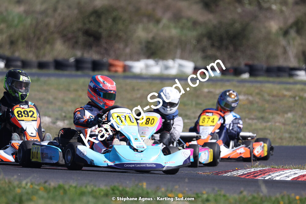 08 & 09/04/2023 : 3ème manche du Championnat du Sud à Fun Kart Brissac (photos Stéphane Agnus) 2023 — karting