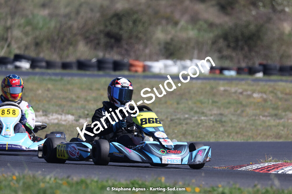 08 & 09/04/2023 : 3ème manche du Championnat du Sud à Fun Kart Brissac (photos Stéphane Agnus) 2023 — karting