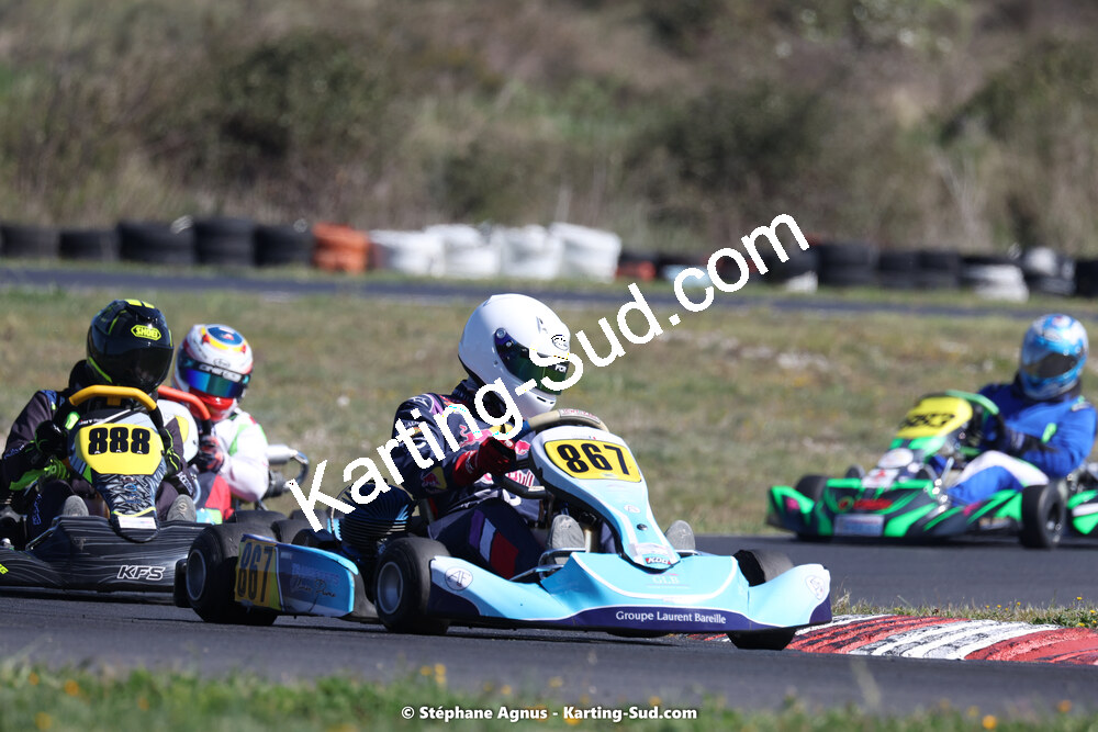 08 & 09/04/2023 : 3ème manche du Championnat du Sud à Fun Kart Brissac (photos Stéphane Agnus) 2023 — karting