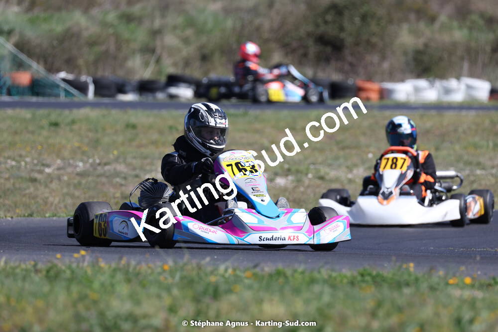 08 & 09/04/2023 : 3ème manche du Championnat du Sud à Fun Kart Brissac (photos Stéphane Agnus) 2023 — karting