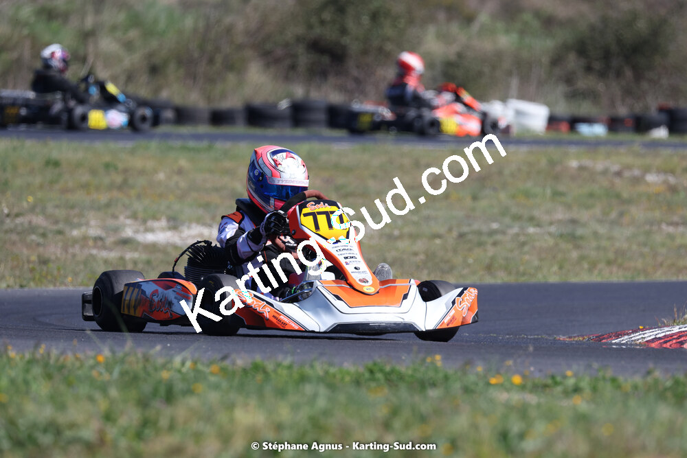 08 & 09/04/2023 : 3ème manche du Championnat du Sud à Fun Kart Brissac (photos Stéphane Agnus) 2023 — karting