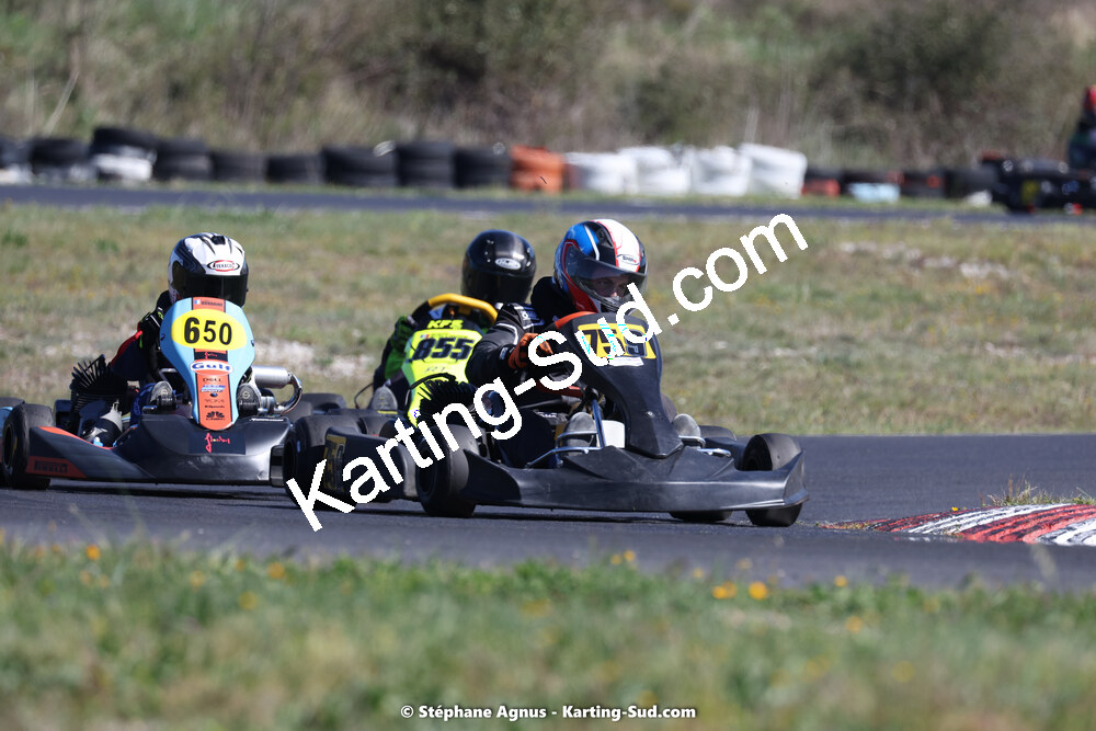 08 & 09/04/2023 : 3ème manche du Championnat du Sud à Fun Kart Brissac (photos Stéphane Agnus) 2023 — karting