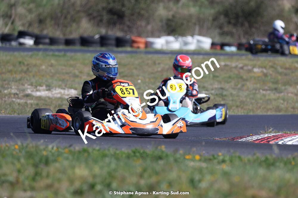 08 & 09/04/2023 : 3ème manche du Championnat du Sud à Fun Kart Brissac (photos Stéphane Agnus) 2023 — karting