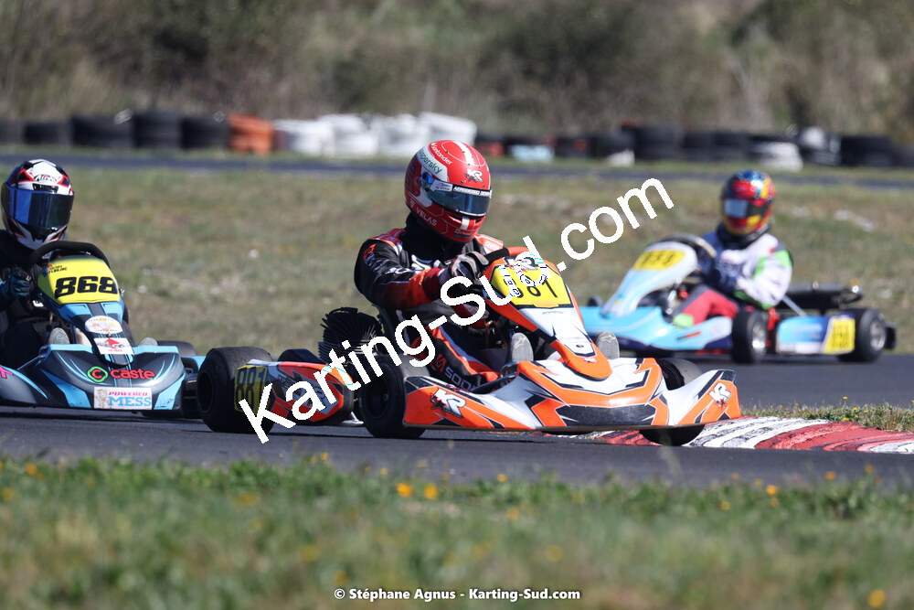 08 & 09/04/2023 : 3ème manche du Championnat du Sud à Fun Kart Brissac (photos Stéphane Agnus) 2023 — karting