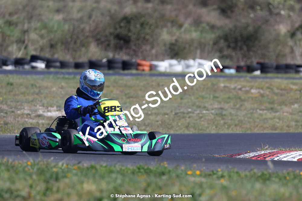 08 & 09/04/2023 : 3ème manche du Championnat du Sud à Fun Kart Brissac (photos Stéphane Agnus) 2023 — karting