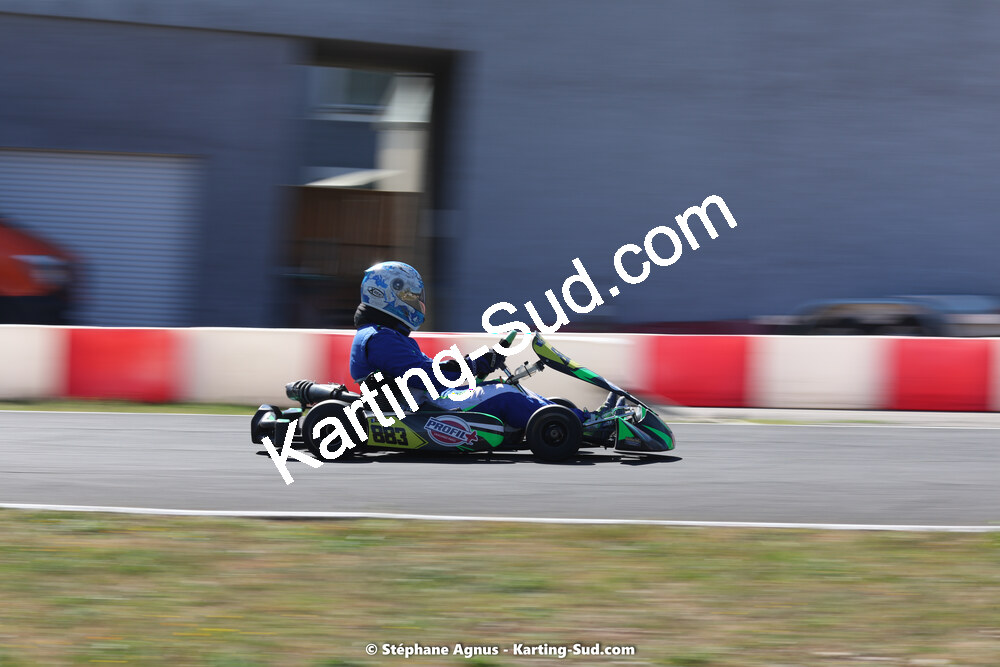 08 & 09/04/2023 : 3ème manche du Championnat du Sud à Fun Kart Brissac (photos Stéphane Agnus) 2023 — karting
