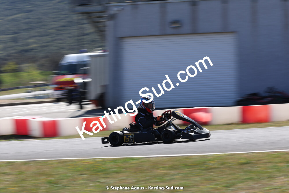 08 & 09/04/2023 : 3ème manche du Championnat du Sud à Fun Kart Brissac (photos Stéphane Agnus) 2023 — karting
