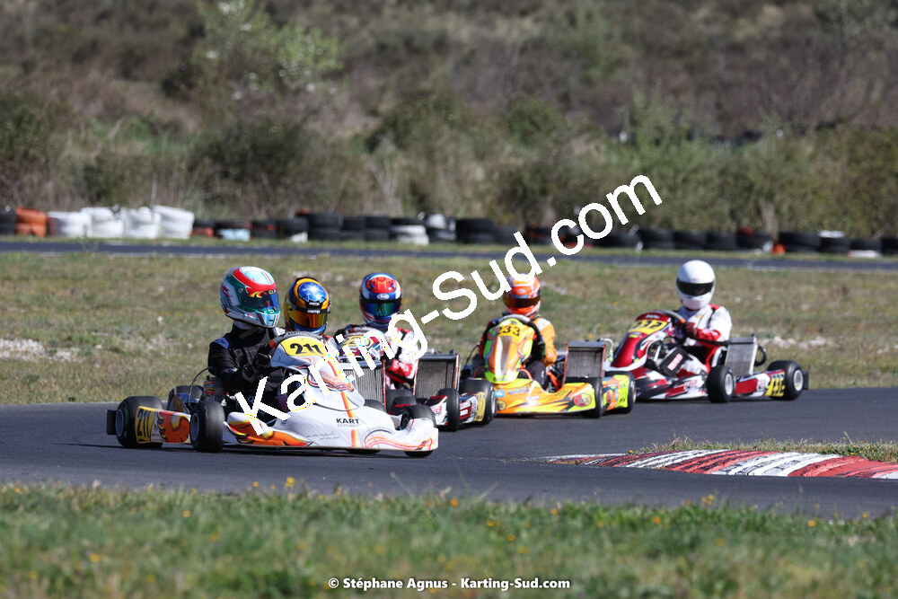 08 & 09/04/2023 : 3ème manche du Championnat du Sud à Fun Kart Brissac (photos Stéphane Agnus) 2023 — karting