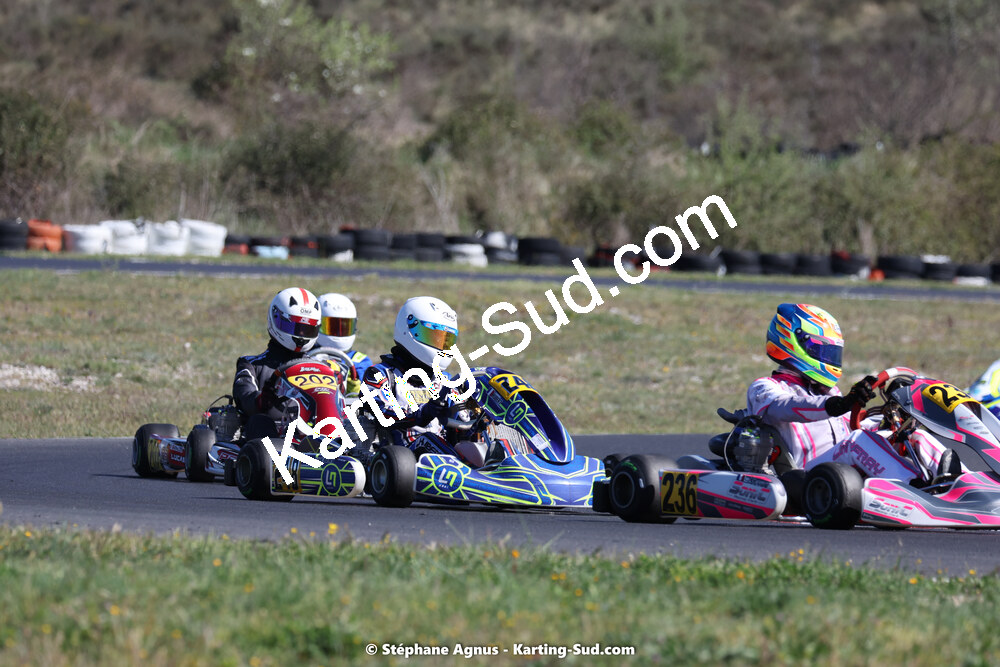 08 & 09/04/2023 : 3ème manche du Championnat du Sud à Fun Kart Brissac (photos Stéphane Agnus) 2023 — karting