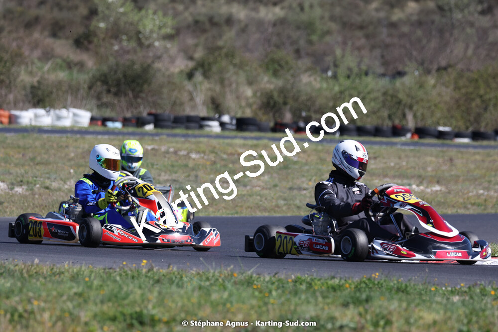 08 & 09/04/2023 : 3ème manche du Championnat du Sud à Fun Kart Brissac (photos Stéphane Agnus) 2023 — karting