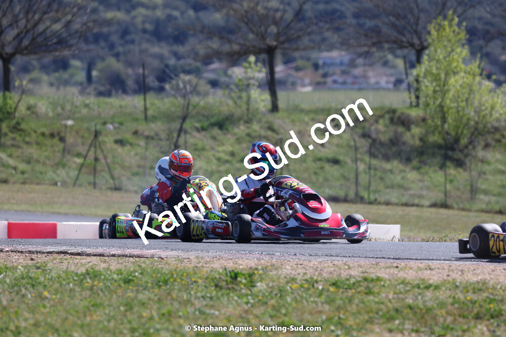08 & 09/04/2023 : 3ème manche du Championnat du Sud à Fun Kart Brissac (photos Stéphane Agnus) 2023 — karting
