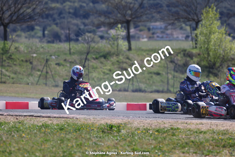 08 & 09/04/2023 : 3ème manche du Championnat du Sud à Fun Kart Brissac (photos Stéphane Agnus) 2023 — karting