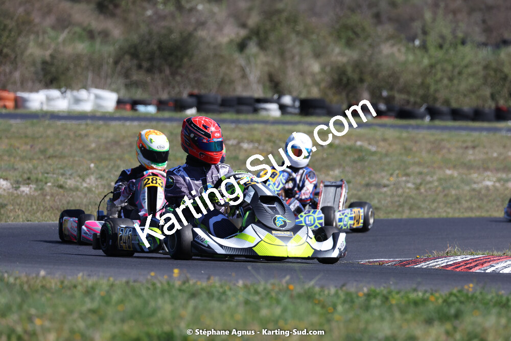 08 & 09/04/2023 : 3ème manche du Championnat du Sud à Fun Kart Brissac (photos Stéphane Agnus) 2023 — karting