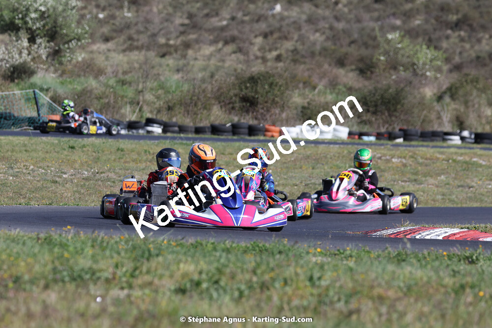 08 & 09/04/2023 : 3ème manche du Championnat du Sud à Fun Kart Brissac (photos Stéphane Agnus) 2023 — karting