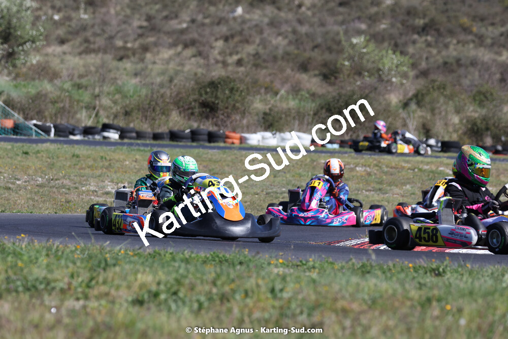 08 & 09/04/2023 : 3ème manche du Championnat du Sud à Fun Kart Brissac (photos Stéphane Agnus) 2023 — karting