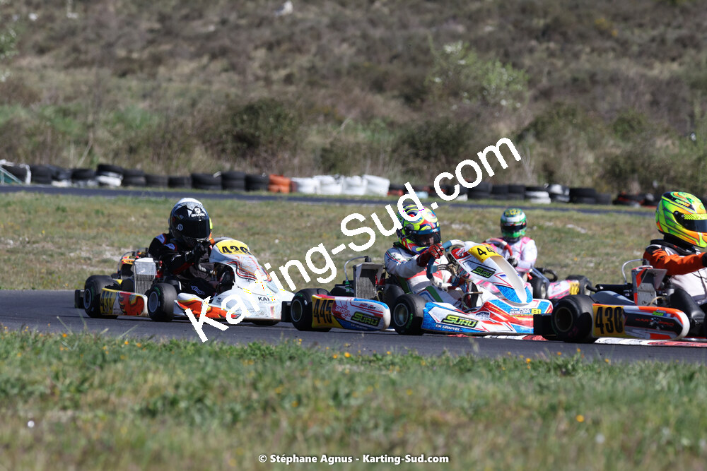 08 & 09/04/2023 : 3ème manche du Championnat du Sud à Fun Kart Brissac (photos Stéphane Agnus) 2023 — karting