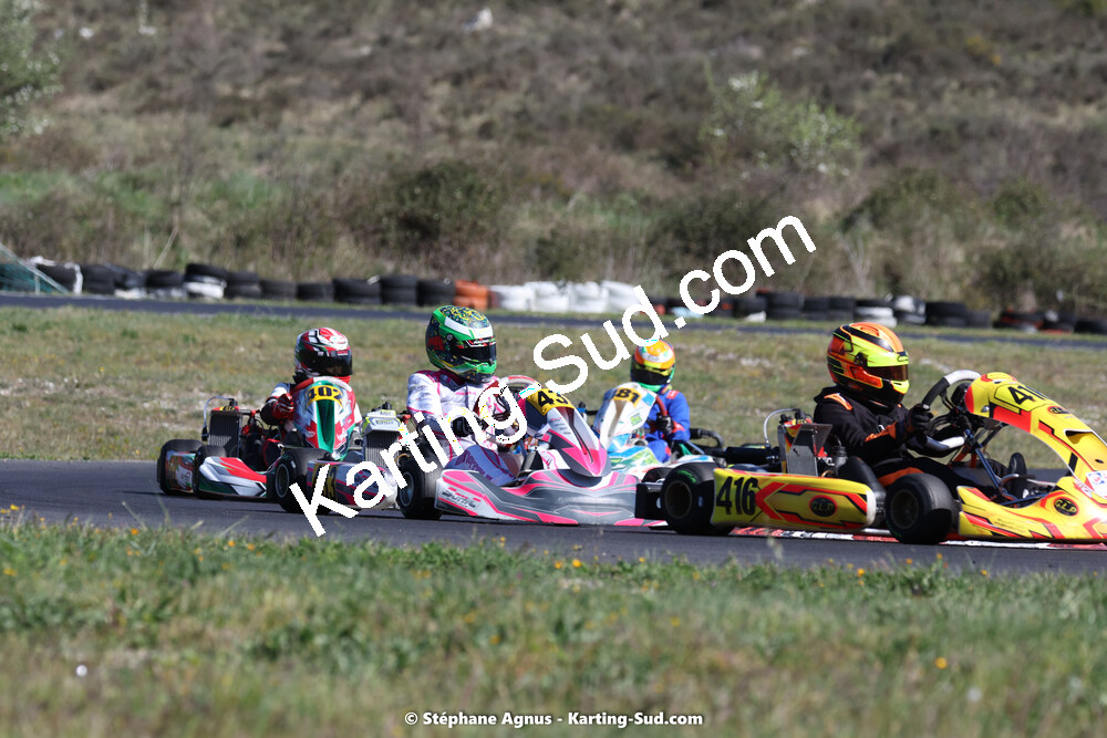 08 & 09/04/2023 : 3ème manche du Championnat du Sud à Fun Kart Brissac (photos Stéphane Agnus) 2023 — karting