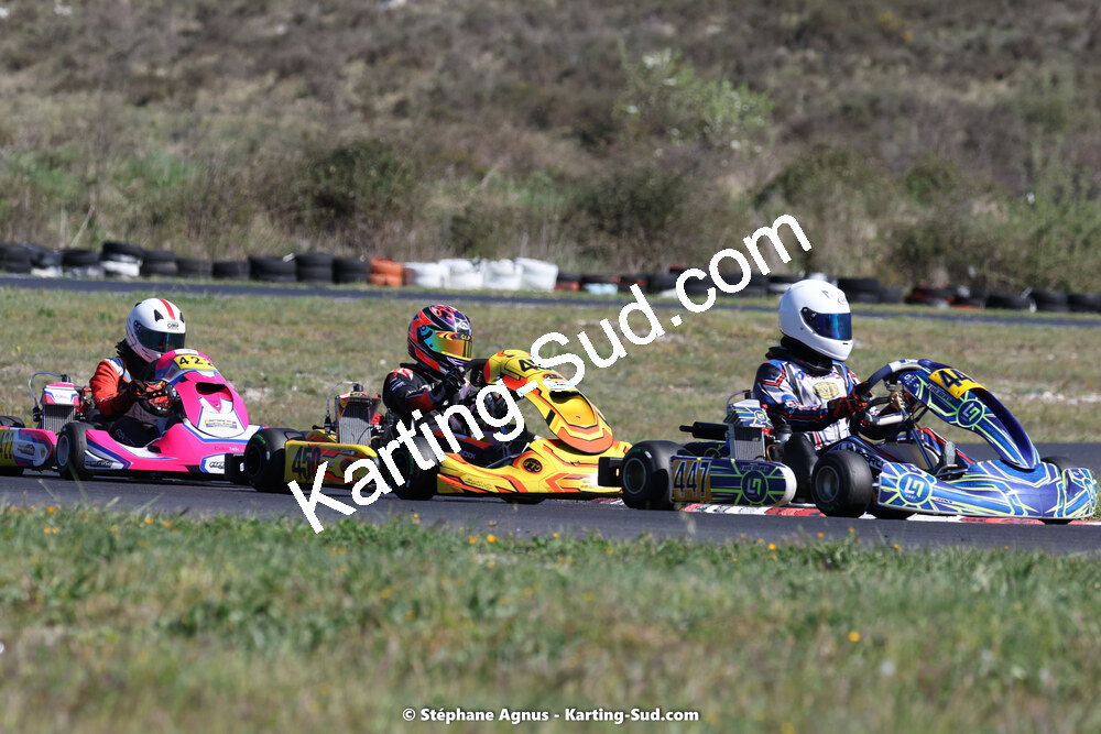 08 & 09/04/2023 : 3ème manche du Championnat du Sud à Fun Kart Brissac (photos Stéphane Agnus) 2023 — karting