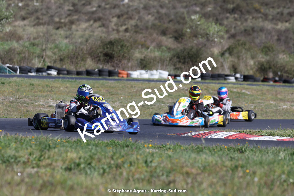 08 & 09/04/2023 : 3ème manche du Championnat du Sud à Fun Kart Brissac (photos Stéphane Agnus) 2023 — karting
