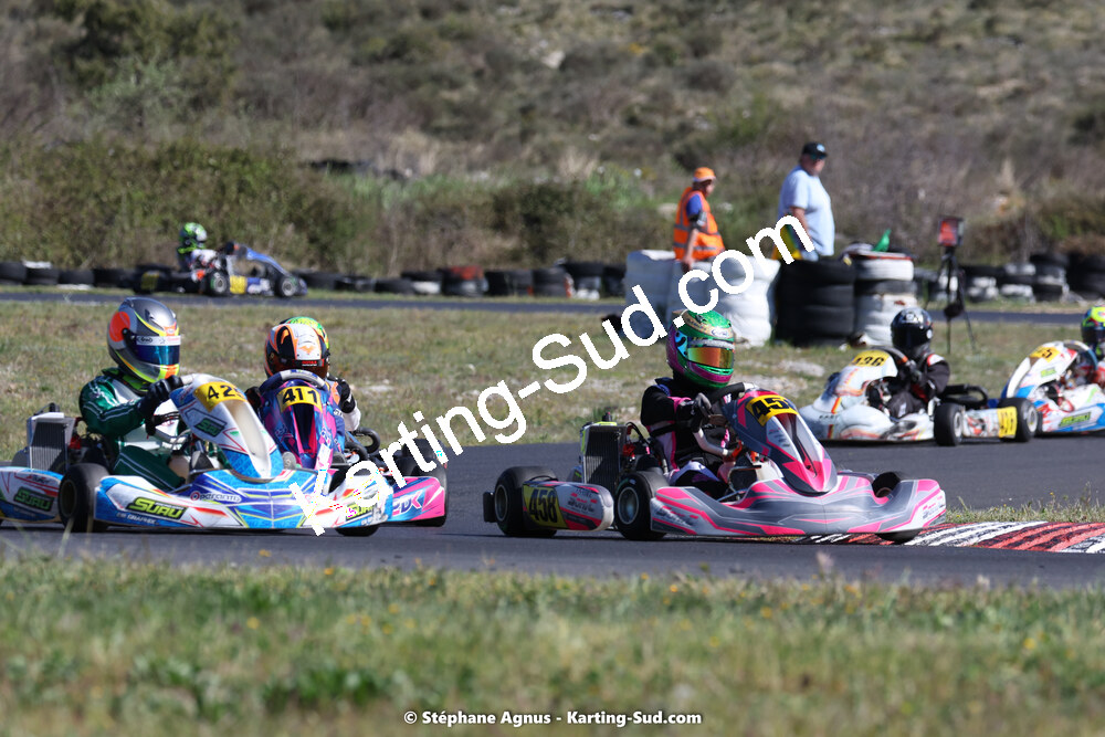 08 & 09/04/2023 : 3ème manche du Championnat du Sud à Fun Kart Brissac (photos Stéphane Agnus) 2023 — karting
