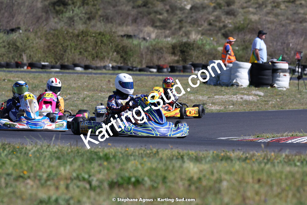 08 & 09/04/2023 : 3ème manche du Championnat du Sud à Fun Kart Brissac (photos Stéphane Agnus) 2023 — karting