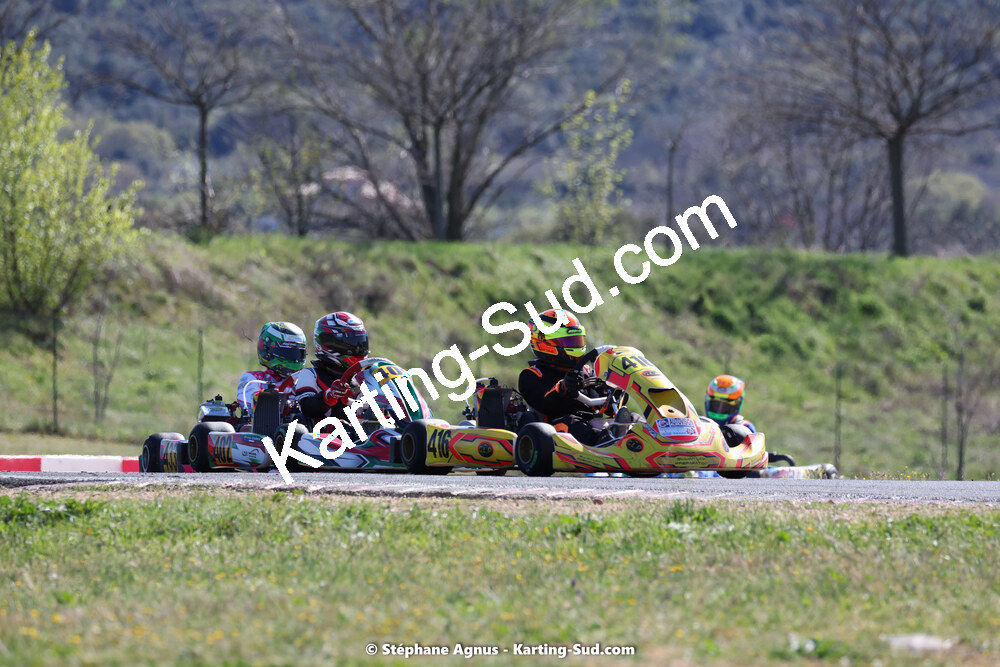 08 & 09/04/2023 : 3ème manche du Championnat du Sud à Fun Kart Brissac (photos Stéphane Agnus) 2023 — karting