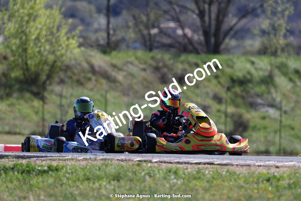 08 & 09/04/2023 : 3ème manche du Championnat du Sud à Fun Kart Brissac (photos Stéphane Agnus) 2023 — karting