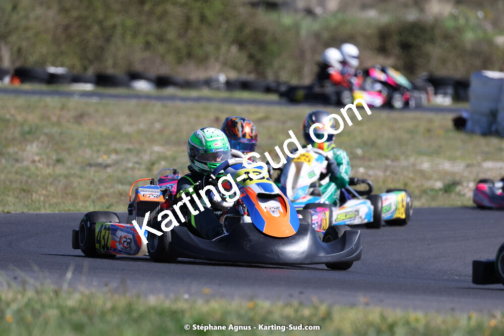 08 & 09/04/2023 : 3ème manche du Championnat du Sud à Fun Kart Brissac (photos Stéphane Agnus) 2023 — karting