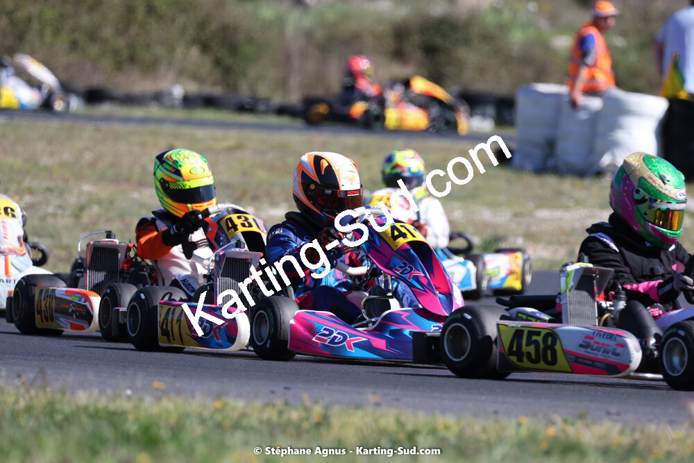 08 & 09/04/2023 : 3ème manche du Championnat du Sud à Fun Kart Brissac (photos Stéphane Agnus) 2023 — karting