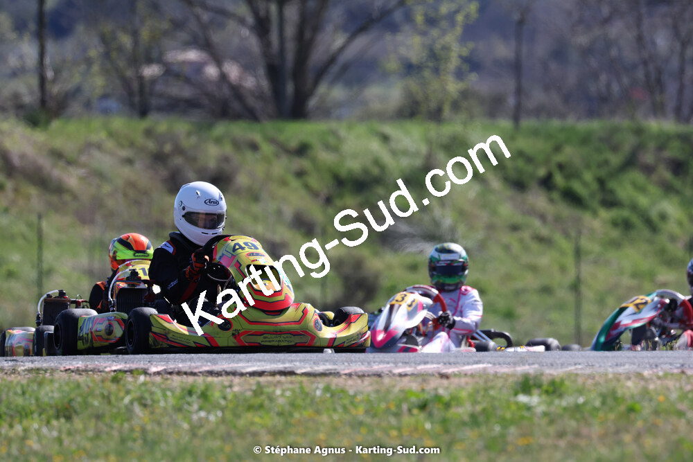 08 & 09/04/2023 : 3ème manche du Championnat du Sud à Fun Kart Brissac (photos Stéphane Agnus) 2023 — karting