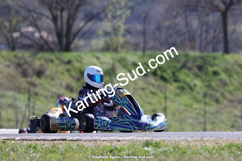 08 & 09/04/2023 : 3ème manche du Championnat du Sud à Fun Kart Brissac (photos Stéphane Agnus) 2023 — karting