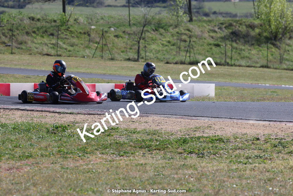 08 & 09/04/2023 : 3ème manche du Championnat du Sud à Fun Kart Brissac (photos Stéphane Agnus) 2023 — karting