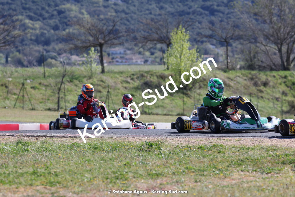 08 & 09/04/2023 : 3ème manche du Championnat du Sud à Fun Kart Brissac (photos Stéphane Agnus) 2023 — karting