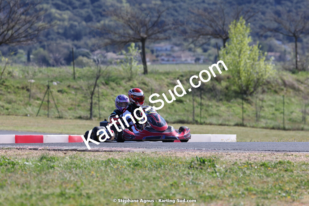 08 & 09/04/2023 : 3ème manche du Championnat du Sud à Fun Kart Brissac (photos Stéphane Agnus) 2023 — karting