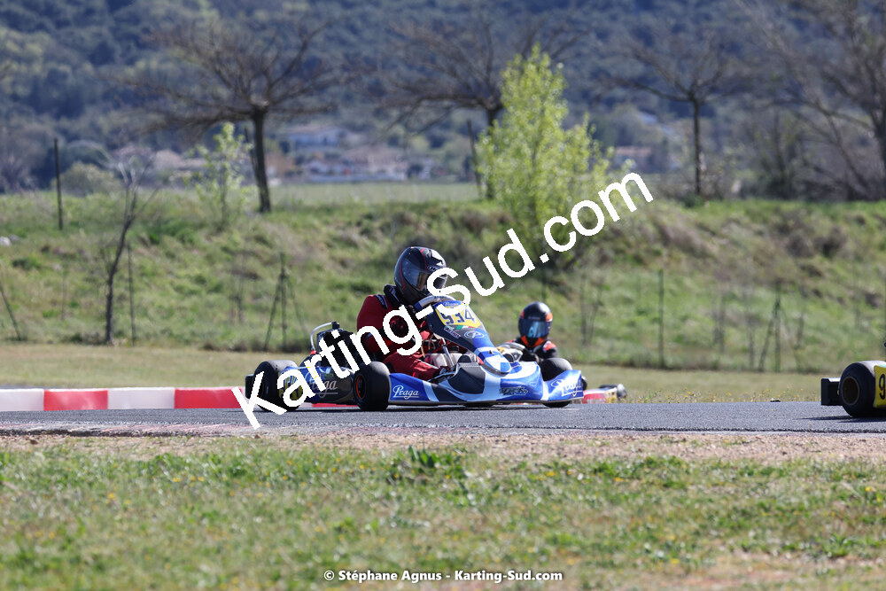 08 & 09/04/2023 : 3ème manche du Championnat du Sud à Fun Kart Brissac (photos Stéphane Agnus) 2023 — karting