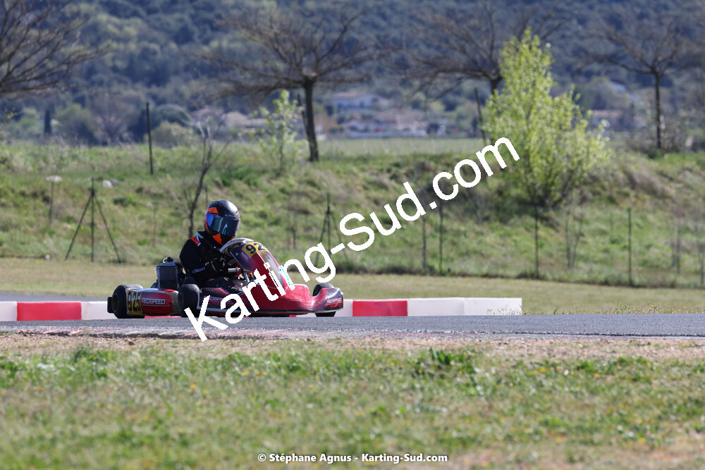 08 & 09/04/2023 : 3ème manche du Championnat du Sud à Fun Kart Brissac (photos Stéphane Agnus) 2023 — karting