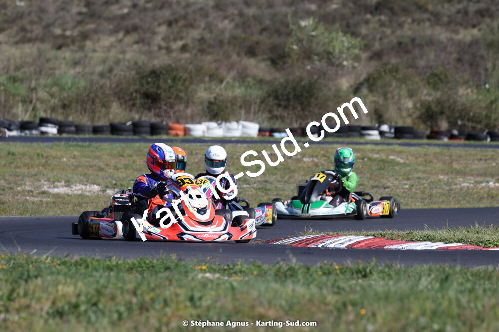 08 & 09/04/2023 : 3ème manche du Championnat du Sud à Fun Kart Brissac (photos Stéphane Agnus) 2023 — karting