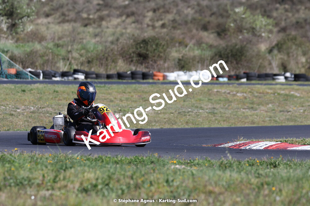 08 & 09/04/2023 : 3ème manche du Championnat du Sud à Fun Kart Brissac (photos Stéphane Agnus) 2023 — karting