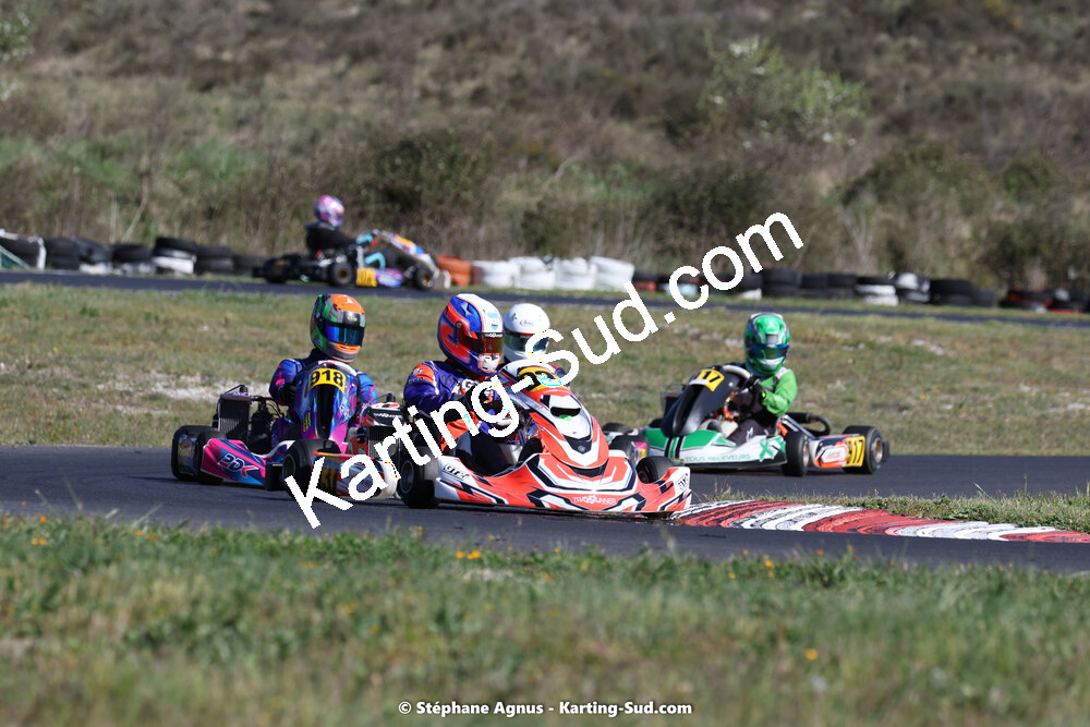 08 & 09/04/2023 : 3ème manche du Championnat du Sud à Fun Kart Brissac (photos Stéphane Agnus) 2023 — karting