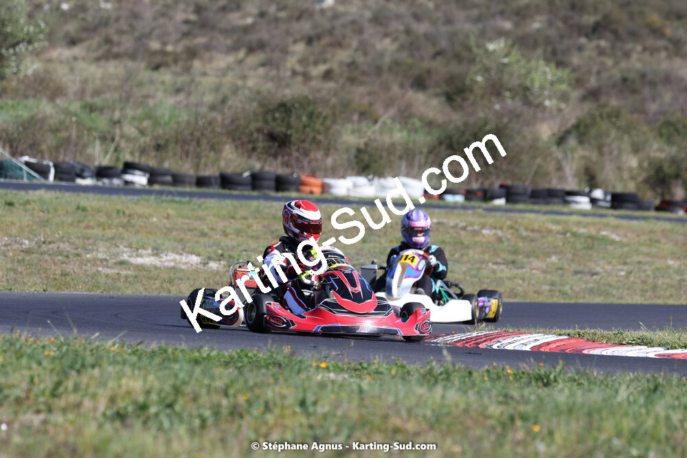 08 & 09/04/2023 : 3ème manche du Championnat du Sud à Fun Kart Brissac (photos Stéphane Agnus) 2023 — karting