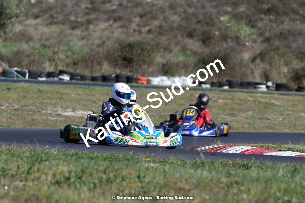 08 & 09/04/2023 : 3ème manche du Championnat du Sud à Fun Kart Brissac (photos Stéphane Agnus) 2023 — karting