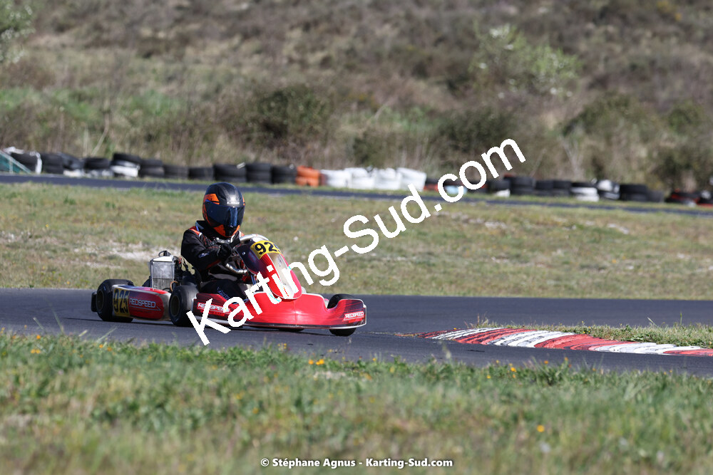 08 & 09/04/2023 : 3ème manche du Championnat du Sud à Fun Kart Brissac (photos Stéphane Agnus) 2023 — karting