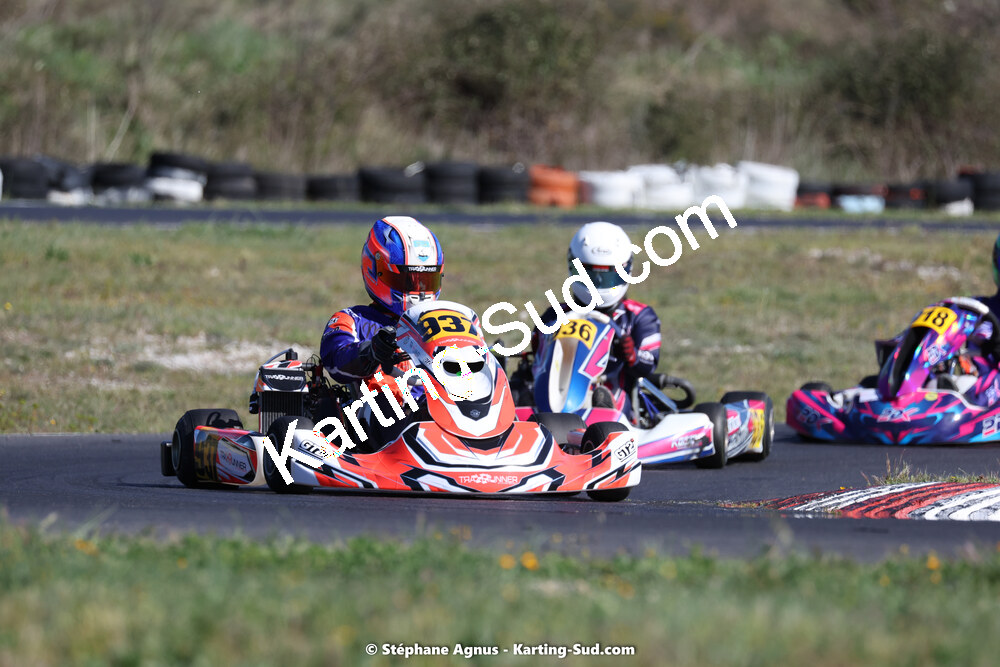 08 & 09/04/2023 : 3ème manche du Championnat du Sud à Fun Kart Brissac (photos Stéphane Agnus) 2023 — karting