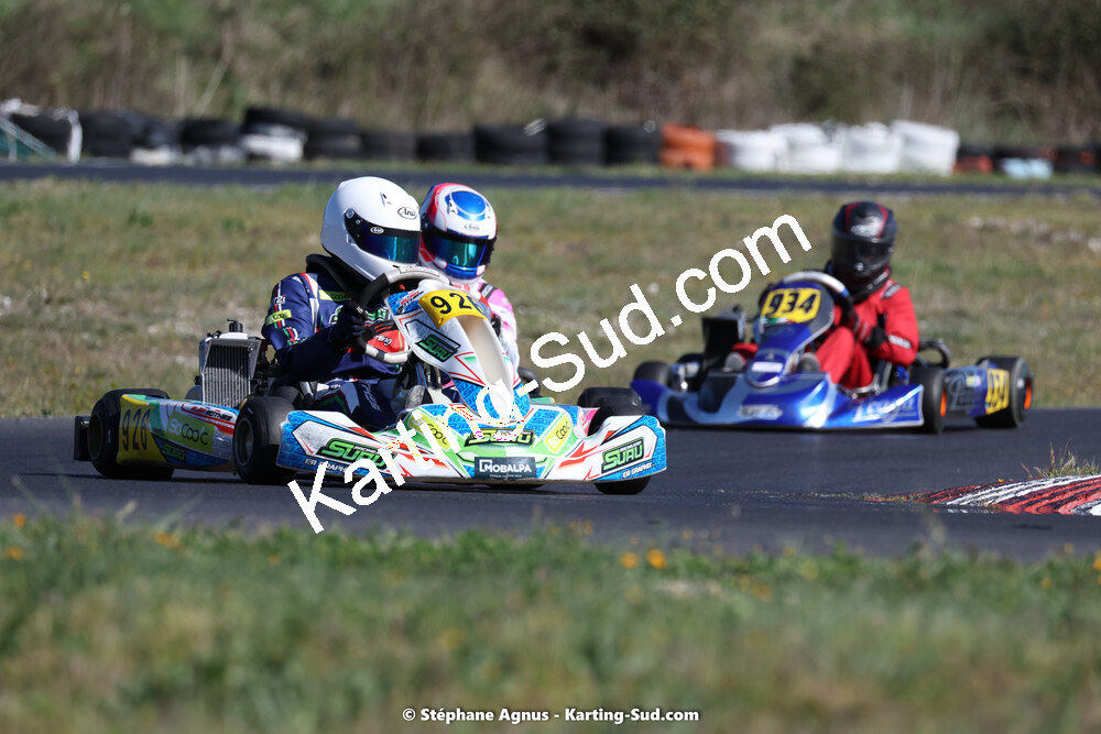 08 & 09/04/2023 : 3ème manche du Championnat du Sud à Fun Kart Brissac (photos Stéphane Agnus) 2023 — karting