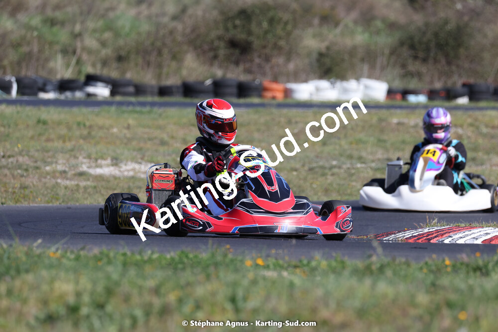 08 & 09/04/2023 : 3ème manche du Championnat du Sud à Fun Kart Brissac (photos Stéphane Agnus) 2023 — karting